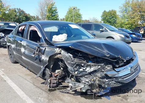 2016 Honda Accord Ex-L из США, поврежденный, VIN 1HGCR2F93GA239469